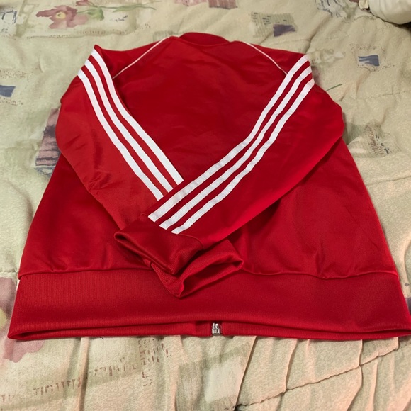 ADIDAS Boys Sweat Jacket - Picture 2 of 6